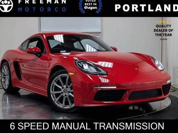 PORSCHE 718 CAYMAN 2022 WP0AA2A87NS255189 image